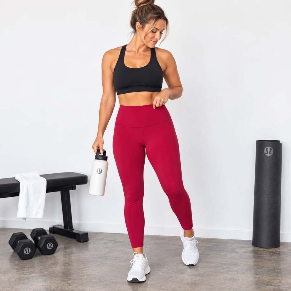 Lululemon Wunder Train No Line High Rise Tight 28” Mulberry Spark
